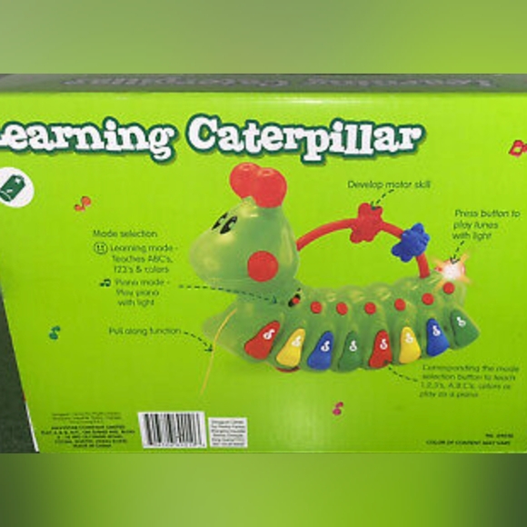 NIB Navy Star Learning Caterpillar - Picture 2 of 3